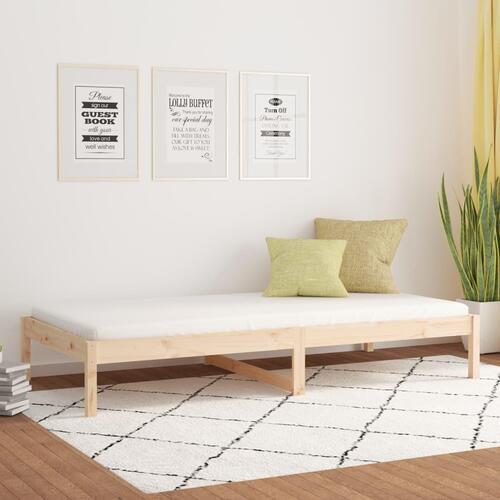 Daybed 80x200 cm massivt fyrretræ