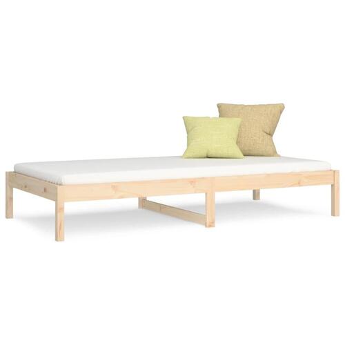 Daybed 80x200 cm massivt fyrretræ