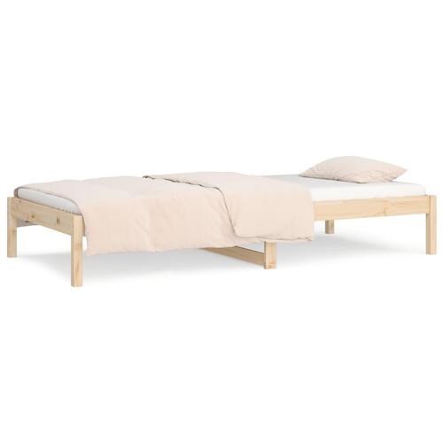 Daybed 80x200 cm massivt fyrretræ