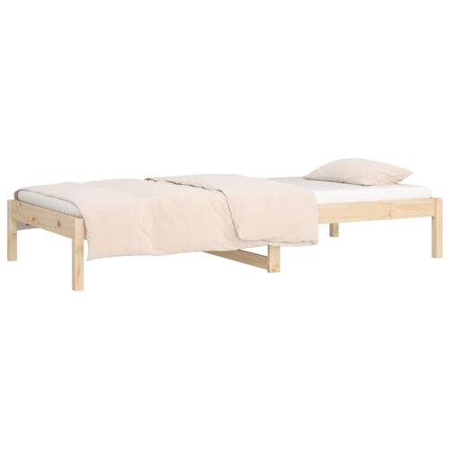 Daybed 80x200 cm massivt fyrretræ