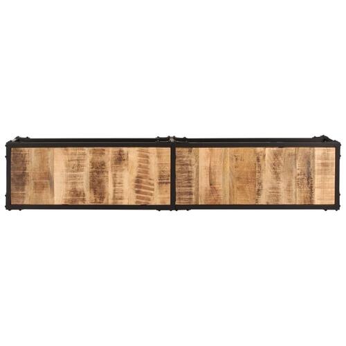 Tv-bord 150x30x41 cm massivt mangotræ