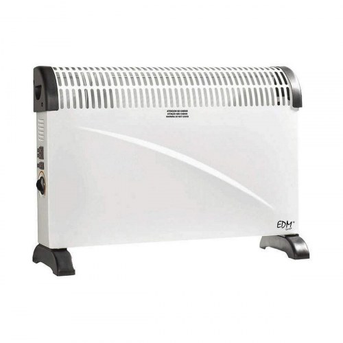 EDM Product digitalt konvektor-varmeapparat 2000 W - hvid