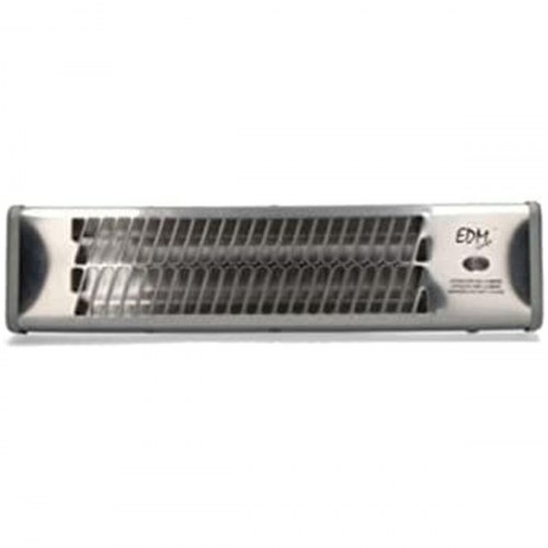 EDM Product kvartsradiator 07108 - hvid, 800 W til toilet