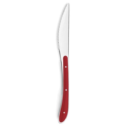 Amefa Bistro bordkniv, metal, to-farvet, 23 cm - 6 stk.
