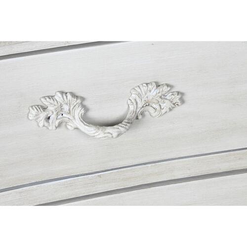 Kommode 140 x 50 x 90 cm Grå Beige Mangotræ Træ MDF