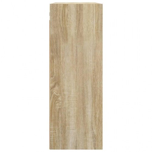 Vægskab 69,5×32,5×90 cm - sonoma eg, 3 hylder
