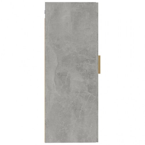 Vægskab 35 × 34 × 90 cm - konstrueret træ, betongrå