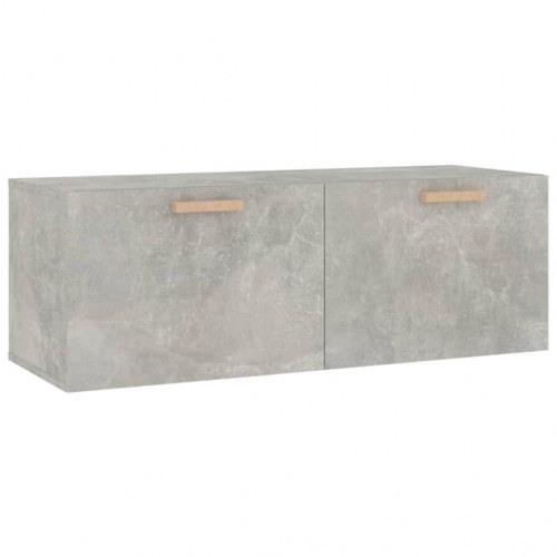 Vægskab 100 x 36,5 x 35 cm - betongrå