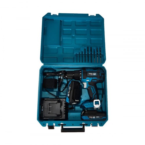 Slagboremaskine Koma Tools 20 V med 2 batterier