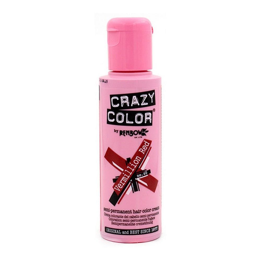Permanent Farve Crazy Color Vermillion Red 100