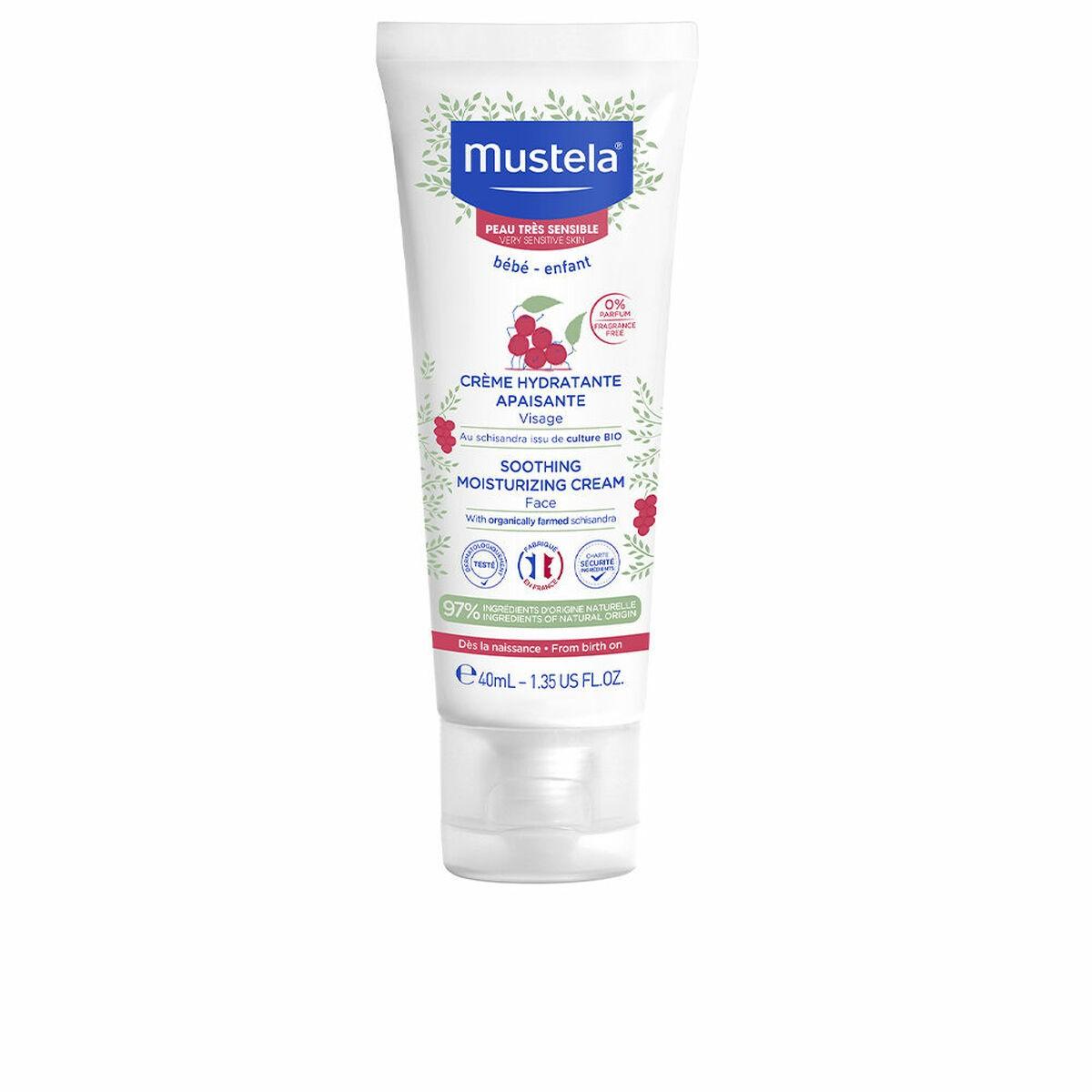 Baby ansigtscreme fugtgivende Mustela - 40 ml