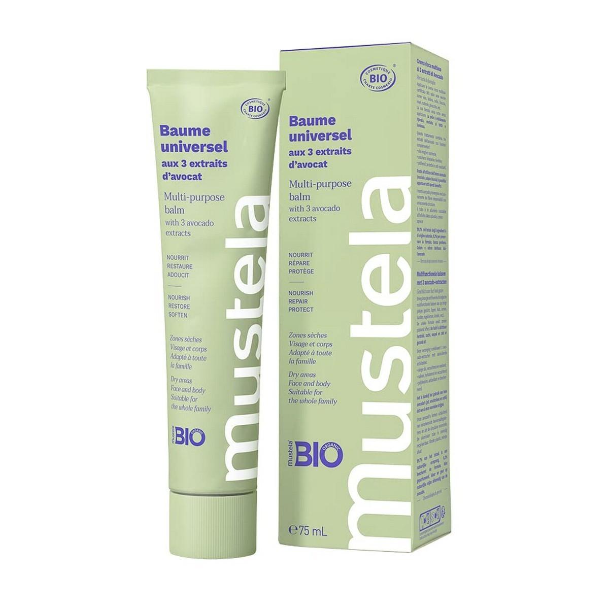 Babylotion Mustela Bio - genopbyggende balsam 75 ml