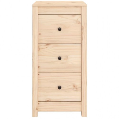 Skænke 2 stk. 40x35x80 cm massivt fyrretræ