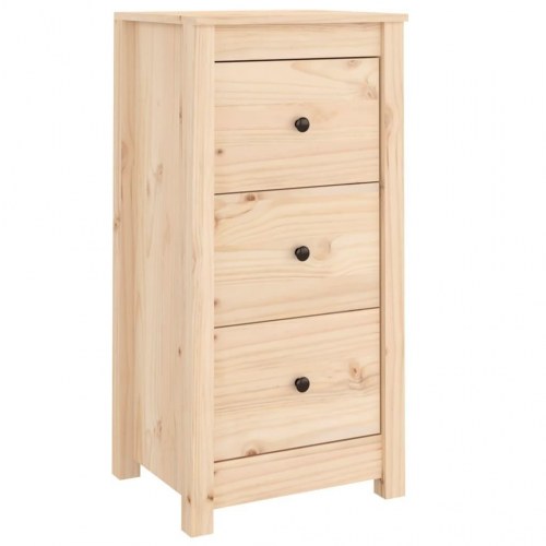 Skænke 2 stk. 40x35x80 cm massivt fyrretræ