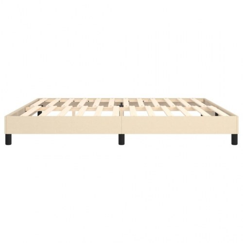 Boxspring sengeramme 200 x 200 cm - cremefarvet