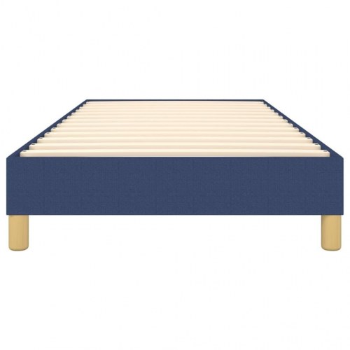 Boxspring sengeramme 80×200 cm - stof, blå
