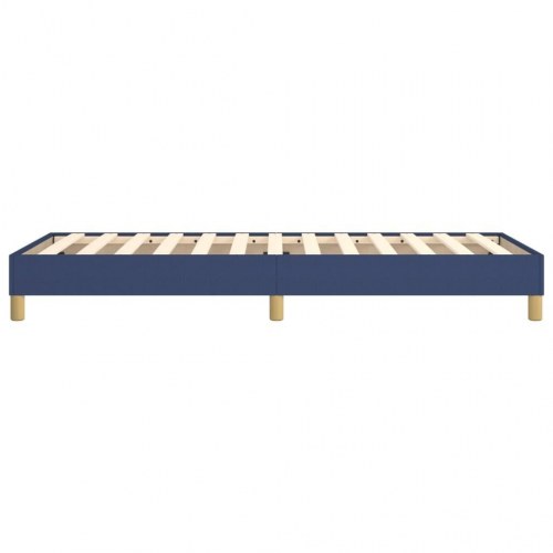 Boxspring sengeramme 80×200 cm - stof, blå