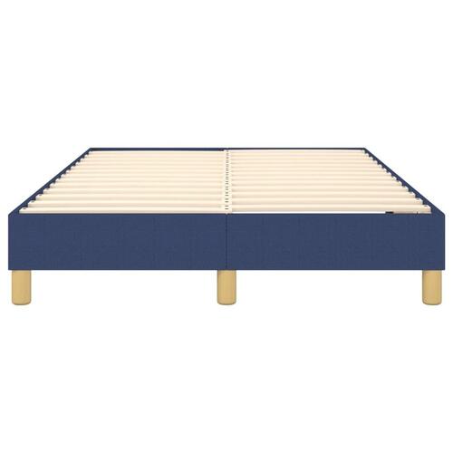 Sengeramme uden madras 120x200 cm stof blå