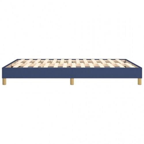 Boxspring sengeramme 140×190 cm - stof, blå