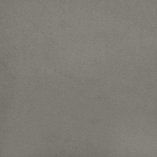 Boxspring sengeramme i fløjl - lysegrå 120x200 cm