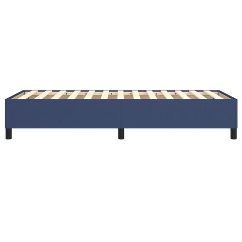 Sengeramme uden madras 100x200 cm stof blå