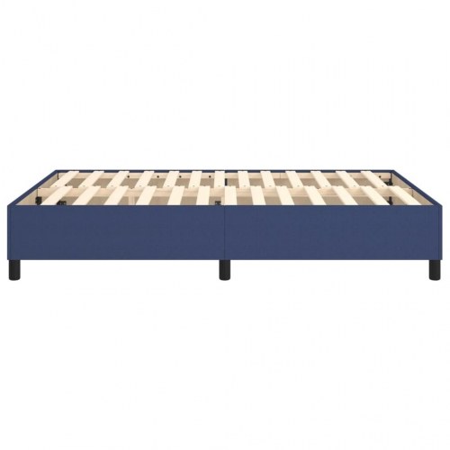 Boxspring sengeramme 140 x 190 cm - blå