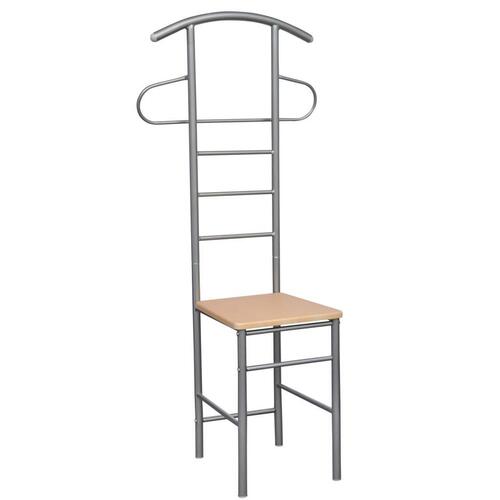 Stumtjener med stol 2 stk. metal
