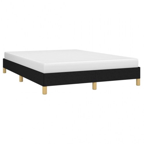 Sengeramme uden madras 160x200 cm - stof, sort