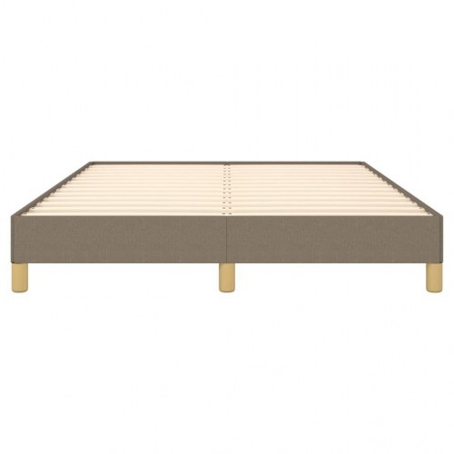 Sengeramme uden madras 160x200 cm - stof, gråbrun