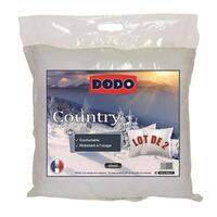 Puden DODO Country Hvid 60 x 60 cm (2 enheder)