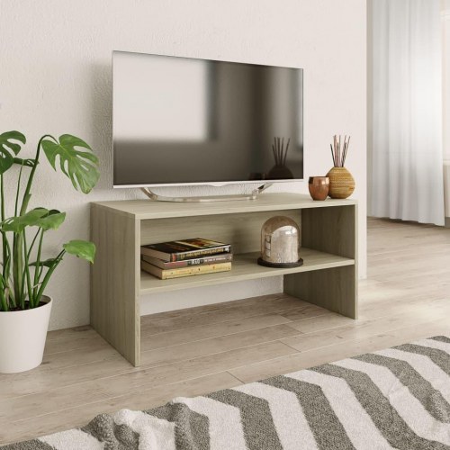 TV-bord 80 x 40 x 40 cm - sonoma-eg