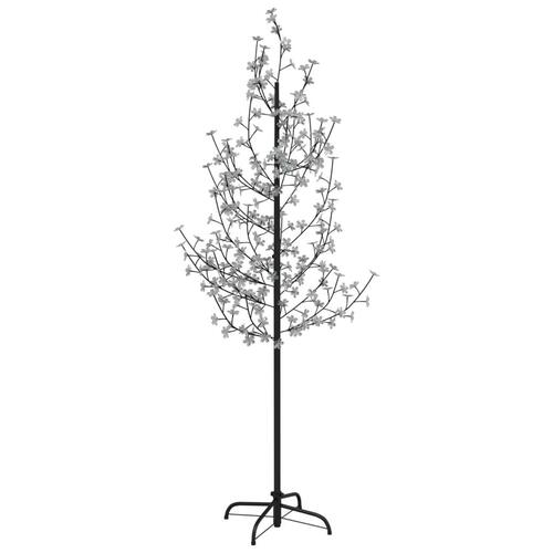 Kirsebærtræ med LED-lys 220 cm 220 LED'er varmt hvidt lys