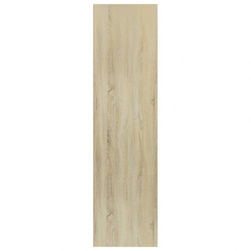 Bogreol / tv-bord 36×30×143 cm i konstrueret træ - Sonoma-eg