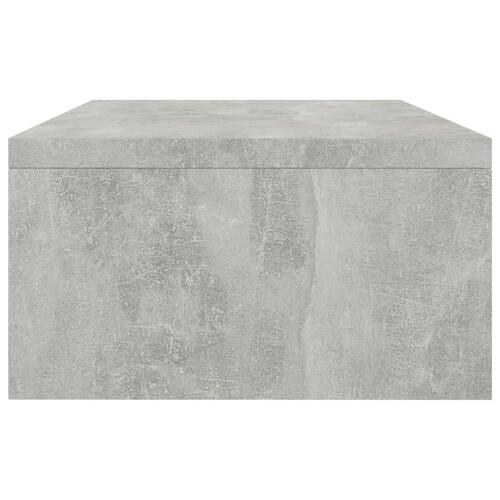 Skærmstander 42 x 24 x 13 cm spånplade betongrå