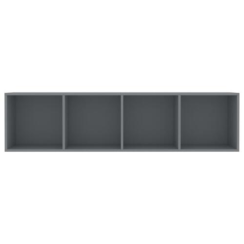 Bogskab/tv-skab 143 x 30 x 36 cm grå