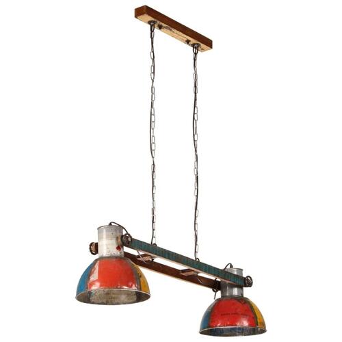 Industriel hængelampe 111 cm 25 W E27 flerfarvet