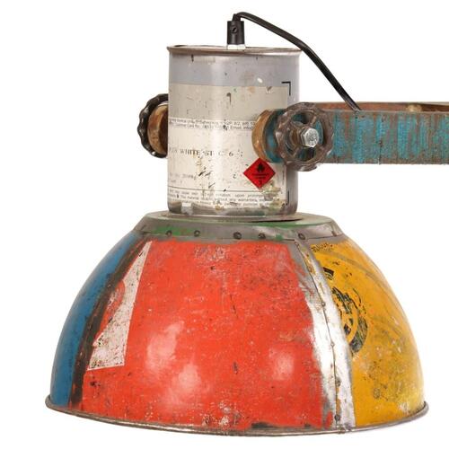 Industriel hængelampe 111 cm 25 W E27 flerfarvet