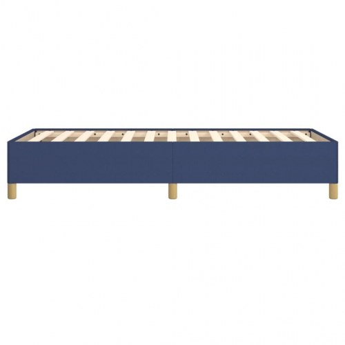 Sengeramme 90 x 200 cm i blå stof