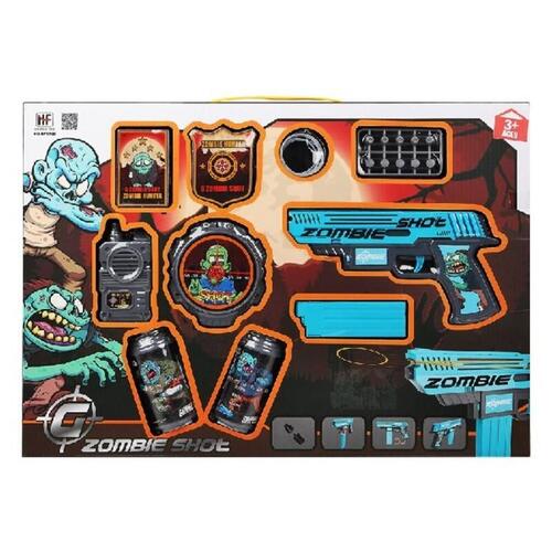 Dartpistol Zombie Shot Blå (50 x 35 cm)