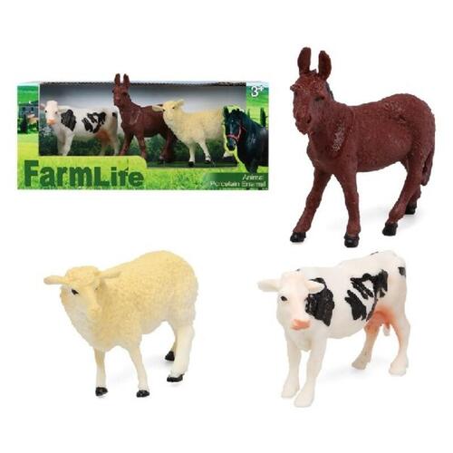 Dyrefigurer Farm (23 x 20 cm) 28 x 12 cm (3 enheder) (30 stk)