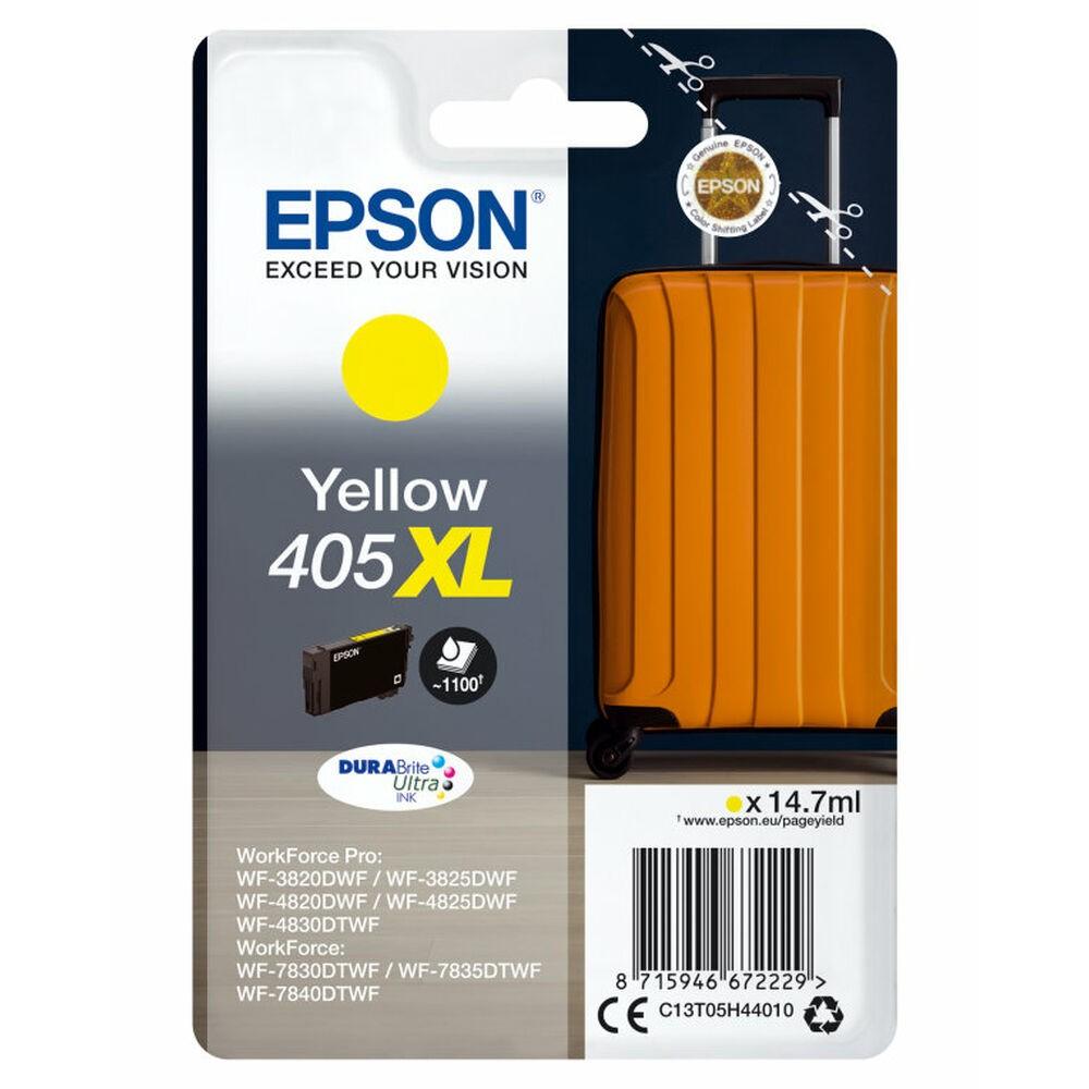 Se EPSON 405XL Gul Kompatibel hos Boligcenter.dk
