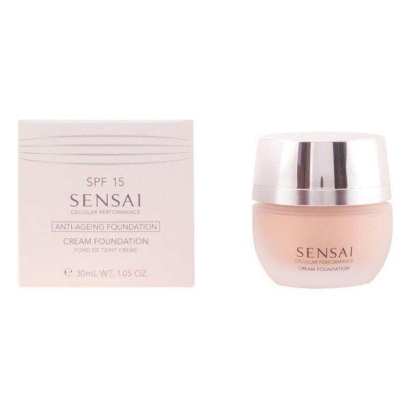 Flydende Makeup Foundation Sensai Cp 30 Ml Cf24 Amber Beige 30 Ml Fra Kanebo