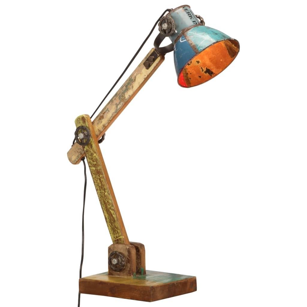 Industriel bordlampe 23x18x95 cm E27 rund flerfarvet