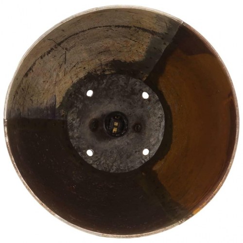 Industriel hængelampe 32 cm E27 25 W rund flerfarvet