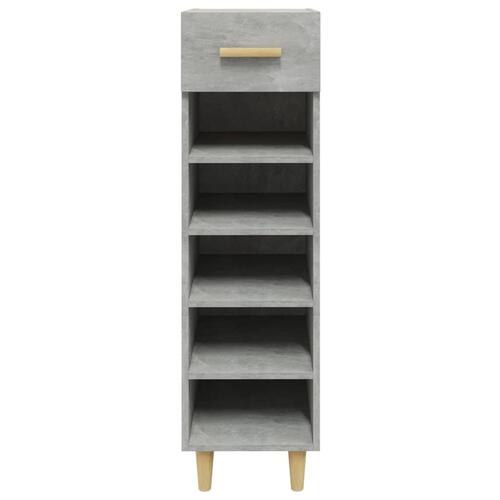 Skoreol 30x35x105 cm konstrueret træ betongrå