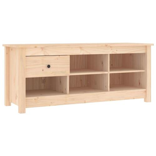 Skoreol 110x38x45,5 cm massivt fyrretræ