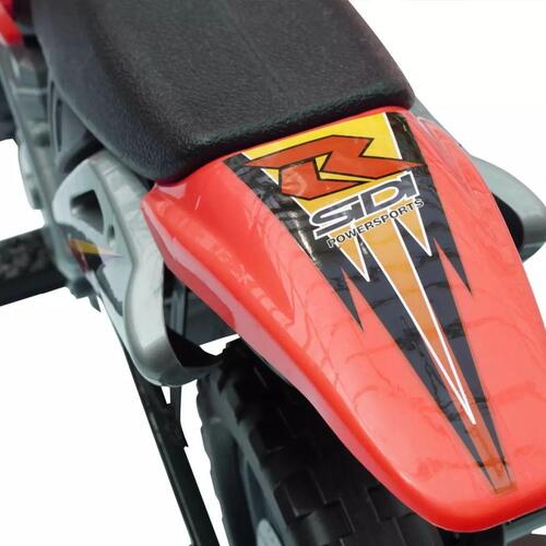 Motorcykel til børn rød og sort