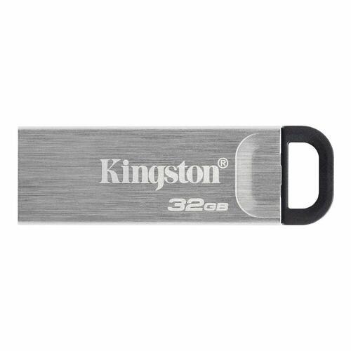 USB-stik Kingston DTKN/32GB Nøglesnor Sølvfarvet Sort 32 GB