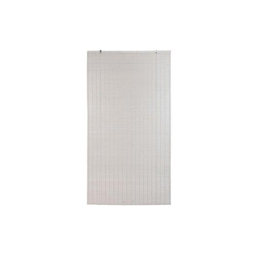 Rullegardiner Fernisering Hvid Bambus 120 x 2 x 230 cm