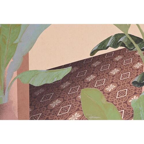 Maleri 60 x 3,8 x 90 cm Indianer kvinde Indian (2 enheder)